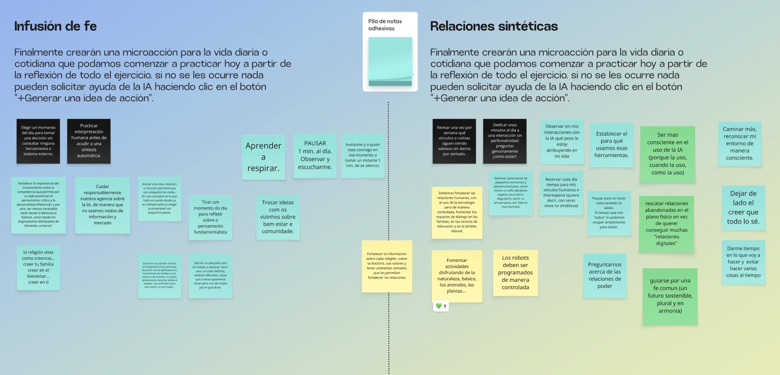 Acciones-relaciones